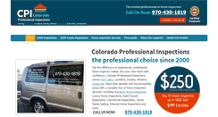 Desktop Screenshot of coloradoprofessionalinspections.com